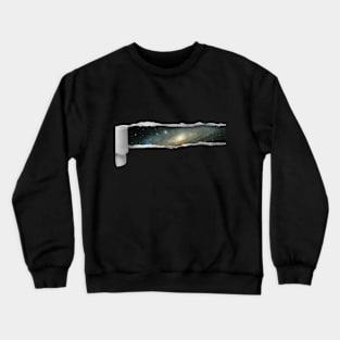 outer space inner space Crewneck Sweatshirt